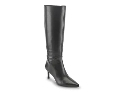 Marc Fisher Wide Width Landrin Wide Calf Boot In Black