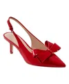 MARC FISHER WOMEN'S ALLON BOW SLINGBACK PUMPS