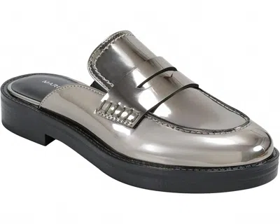 Marc Fisher Women's Burlesk Loafers In Pewter In Silver