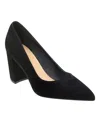 Marc Fisher Women's Caitlin Slip-on Block Heel Pumps In Black