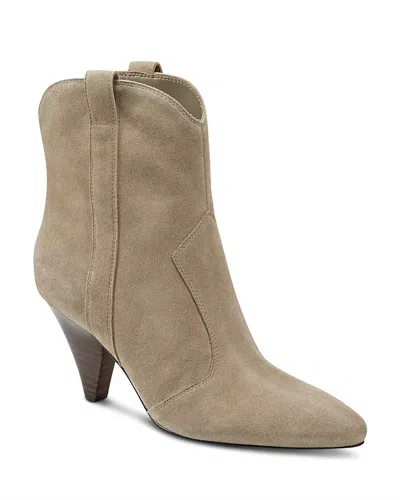 Marc Fisher Women's Carissa Ankle Boot In Natural In Brown