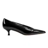 Marc Fisher Women's Cecile Leather Kitten Heel Pump In Black