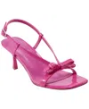 Marc Fisher Women's Danzy Bow Square Toe Dress Sandals In Pink