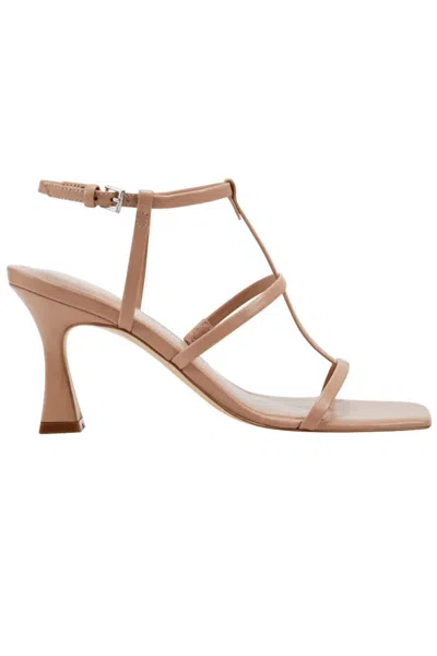 Marc Fisher Women's Dennie Dress Sandal In Natural Leather In Brown