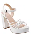 Marc Fisher Women's Dessa Open Toe Dress Sandals In White