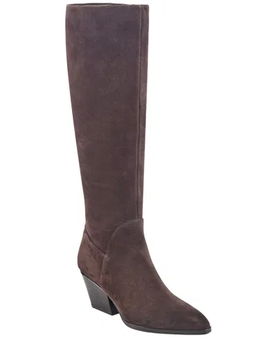 Marc Fisher Women's Gabels Tall Block Heel Boots In Multi