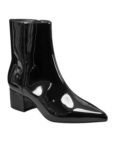 MARC FISHER WOMEN'S GISMO BLOCK HEEL DRESS BOOTIES