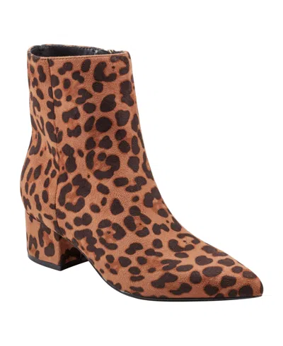MARC FISHER WOMEN'S GISMO BLOCK HEEL ANKLE DRESS BOOTIES