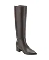 Marc Fisher Women's Gradia Tall Pointy Toe Boots In Brown