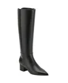 Marc Fisher Womens Gradia Pointy Toe Tall Boots Regular Wide Calf In Black