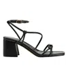 Marc Fisher Women's Gurion Block Heel Sandal In Black