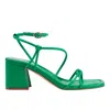 Marc Fisher Women's Gurion Block Heel Sandal In Green