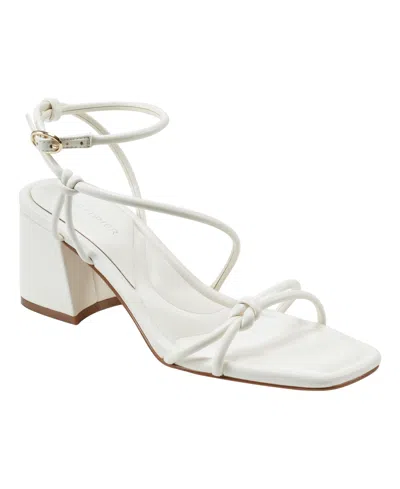 MARC FISHER WOMEN'S GURION SQUARE TOE DRESS SANDALS