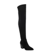 Marc Fisher Women's Gwyneth Over The Knee Boot In Black In Black