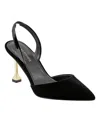 Marc Fisher Women's Hadya Pointy Toe Stiletto Dress Pumps In Black Velvet