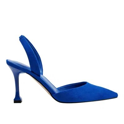 Marc Fisher Women's Hadya Slingback Pump In Blue
