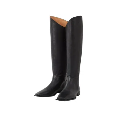Marc Fisher Women's Hanny Slouchy Boots In Black Suede