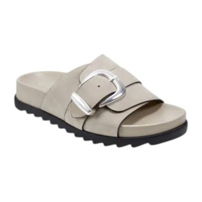 Marc Fisher Women's Hattie Slide Sandal In Light Natural In Gray