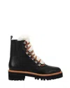 Marc Fisher Women's Izzie Ankle Boot In Black/natural In Multi