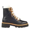 Marc Fisher Women's Izzie Ankle Boot In Black/natural In Multi