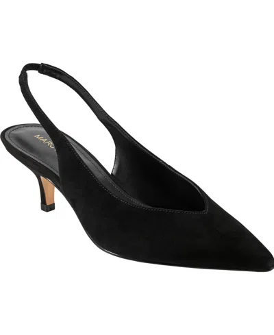 Marc Fisher Women's Labela Slingback Kitten Heel Pumps In Black