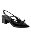 Marc Fisher Women's Laily Block Heel Slingback Pumps
