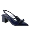 Marc Fisher Women's Laily Block Heel Slingback Pumps