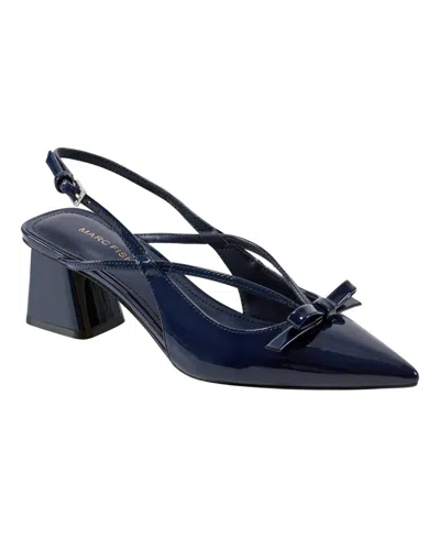 Marc Fisher Women's Laily Block Heel Slingback Pumps