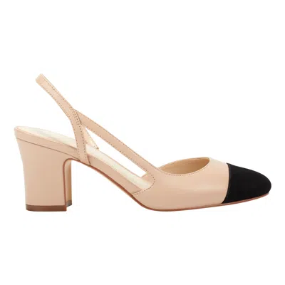 Marc Fisher Women's Laynie Block Heel Pump In Brown