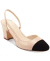 Marc Fisher Women's Laynie Slingback Pumps In Natural,black
