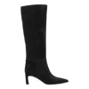 Marc Fisher Womens Glint Pointy Toe Tall Boots Regular Wide Calf In Black