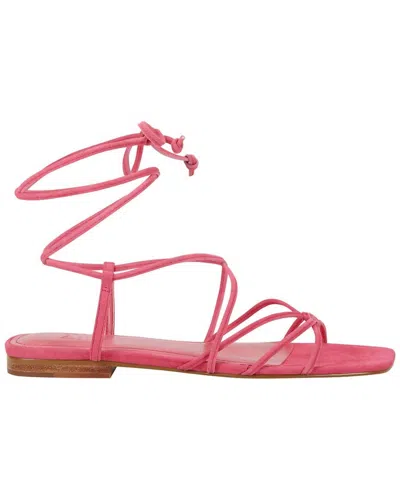 Marc Fisher Women's Marina Suede Lace Sandal In Pink