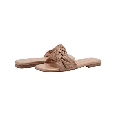 Marc Fisher Women's Marlon Squared Toe Sandals In Light Natural In Brown