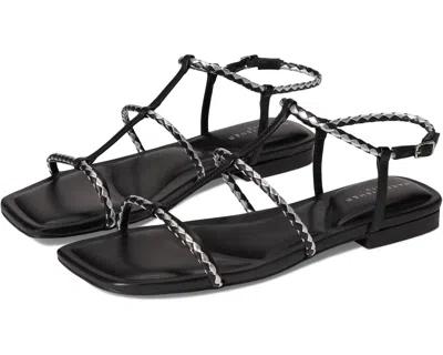 Marc Fisher Women's Maze Flat Sandal In Black