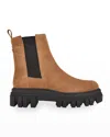 Marc Fisher Women's Meron Suede Chelsea Boots In Medium Brown In Brown
