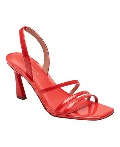 Marc Fisher Women's Nalina Strappy Stiletto Sandals In Red Patent