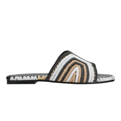 Marc Fisher Women's Nottie Flat Slide Sandal In Multi