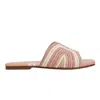 Marc Fisher Women's Nottie Flat Slide Sandal In Multi