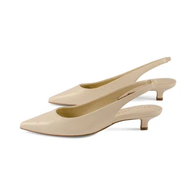 Marc Fisher Women's Posey Leather Heel In Ivory In Multi