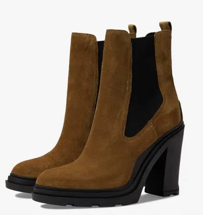 Marc Fisher Women's Ramio Platform Ankle Boot In Cognac