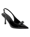 Marc Fisher Women's Rayma Bow Slingback Pumps In Black