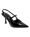 Marc Fisher Women's Remmi Strappy Slingback Pumps In Black