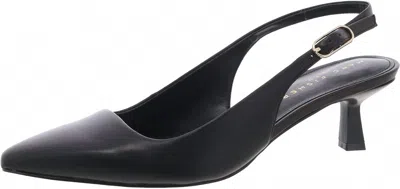 Marc Fisher Women's Rory Pump In Black Leather