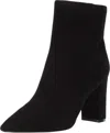 Marc Fisher Women's Ulani Suede Ankle Boots In Black In Black