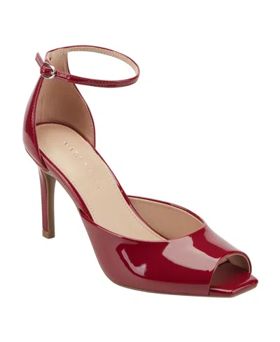 Marc Fisher Women's Veni Stiletto Heel Dress Pumps In Red