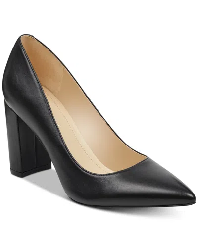 Marc Fisher Women's Viviene High Block Heel Pumps In Black