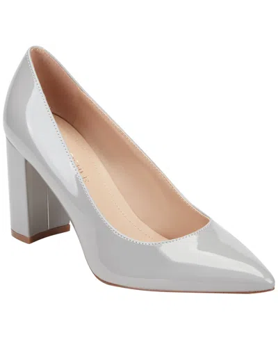 Marc Fisher Women's Viviene High Block Heel Pumps In Gray
