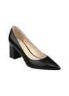 Marc Fisher Women's Zala Leather Pump Heels In Black