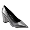 Marc Fisher Women's Zala Leather Pump Heels In Pewter