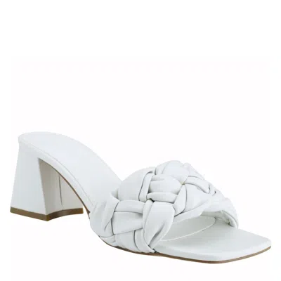 Marc Fisher Womens Cerita Sandals In White